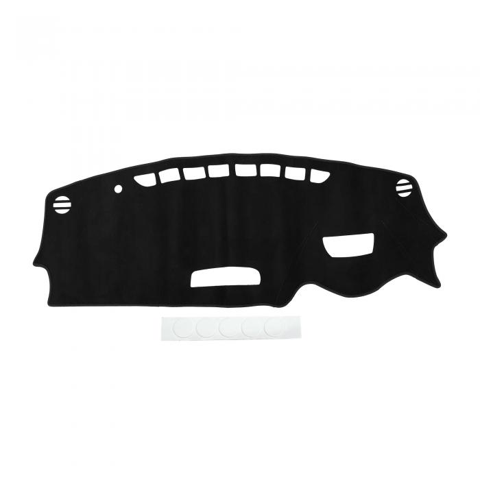 HOPESPANNER マツダに対応 CX-3 DK5系 2016-2022用 ダッシュボードマット ダッシュボードカバー 保護マット 車用 ダッシュマット アクセサリー スエード素材 色褪せ防止 映り込み軽減 内装 保護パーツ カスタムパーツ 耐熱性 耐久性 ブラック 1Pセット 右ハンドル専用