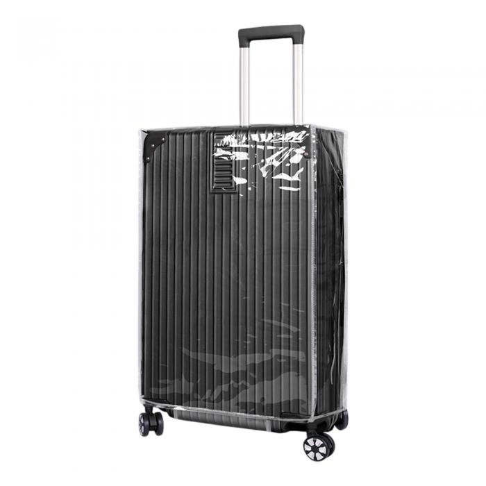 CAPASTEC スーツケース カバー キャリーバッグ クリア 透明 防水 防傷 厚手 汚れ 雨 保護 旅行 出張 無..