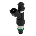 VekAuto Nissanに対応AK12BZ11 CR14DE CR12DE用1個の燃料噴射装置、No.16600-3U800フローマッチブラック燃料ノズル