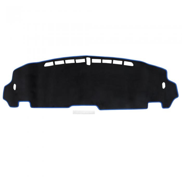 TUCKBOLD ホンダに対応 N-BOX/N-BOXカスタム用 JF5/JF6用 2023-2024用 ダッシュボードマット 車内 ダッシュボードカバー 保護マット インテリア 内装 カスタム 日焼け防止/映り込み防止/傷防止/ズレ防止 ポリエステル素材 ブラック ブルーライン 1Pセット