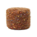 CAPASTEC 毛糸 ポンポンウール モヘア カラフル 編み糸 編み物 極太 装飾 1玉100g コ ットン ふわふわ 並太 織り楽 94%ポリエステル6%ウ...