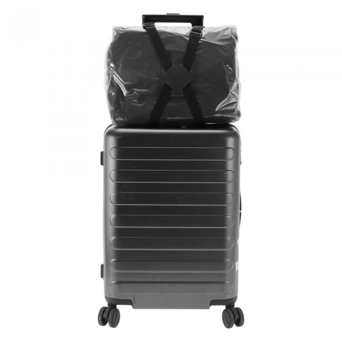 CAPASTEC スーツケースベルト 便利グッズ キャリーケース ベルト ダイヤル式 ロック付き 荷物梱包バンド ワンタッチ式 空港用旅行アクセサリー 盗難防止 調整可能 荷物崩れ防止 出張 旅行 八字型 ブラック