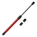 Motoforti ユニバーサルリフトサポートストラットガススプリング14インチ/350mm 89ポンド/400N/40kgカーボン鋼赤1セット
