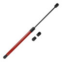 Motoforti ユニバーサルリフトサポートストラットガススプリング18インチ/450mm 33Ib/150N/15kgカーボン鋼赤1セット