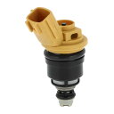 TUCKBOLD 日産に対応300ZX 1990-1994用燃料噴射器 フローマッチNo.16600RR543 燃料ノズル ブラック イエロー 1個