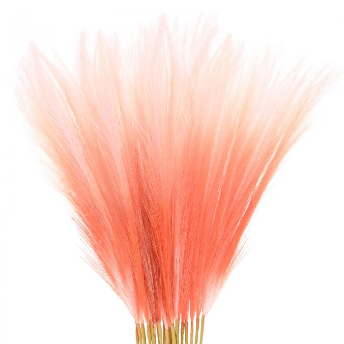 M METERXITY 20個入りフェイクパンパスグラス21.7"/55cm小さなフェイクフワフワパンパスグラスデコパン..