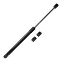 Motoforti ユニバーサルリフトサポートストラットガススプリング16インチ/400mm 110Ib/500N/50kgカーボン鋼ブラック1セット