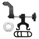 BULLSPANN 1セット ポータブル自転車リム調整ツール スポークレンチ付き MTB自転車ホイール修理ツール コンパクトで軽量な自転車ホイール修理ツール チ...