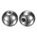 M METERXITY 2個のネジ付きボールナットノブ M6x22mm 304ステンレス鋼 女性用ボールナットキャップ 照明器具/機械/DIY用 丸い実質的なね...
