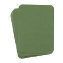 uxcell 12個 アイロンパッチ生地補修パッチ4"x3"パッチ服用アイロンパッチジーンズ バッグ ソファ テント軍緑色