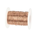 uxcell 0.5mmマグネットワイヤー 246ft(75m) エナメルド銅線 エナメルドマグネット巻線 150グラム 155℃ トランスフォーマー インダクター