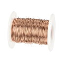 uxcell 0.6mmマグネットワイヤー187ft(57m)エナメルド銅線エナメルドマグネット巻線ワイヤー150グラム155℃トランスフォーマーインダクター