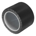 uxcell 1ロール 黒 70mm x 66m ポリエステルフィルム 電気テープ PETテープ 高温耐熱テープ トランスフォーマー モーター ワイヤー 5S ロゴ位置決め