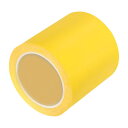 uxcell 1巻 イエロー 100mm x 66m ポリエステルフィルム電気テープ PETテープ 高温耐熱テープ トランスフォーマー モーター ワイヤー 5S ロゴ位置決め