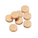 uxcell 真鍮丸型スタンピングブ ランクタグ 銅製 3 mm/0.1