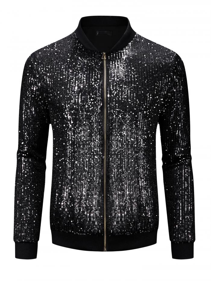 商品詳細 特徴 【属性1】【独特なデザイン】このグリッターベースボールジャケットは表面にスパンコールが施されており、人混みの中でも目立つことができます。【属性2】【パーティースタイル】スパンコールのボンバージャケットは、フェイクレザーパンツ、ジーンズ、柄シャツと合わせて、ファッショナブルなパーティールックを演出できます。【属性3】【機会】メンズバーシティジャケットは、ローラーディスコ、デート、学校、パーティー、ナイトクラブに最適です。【属性4】【モデルサイズ】レギュラーフィット。モデルはLサイズを着用しています。身長：189cm、胸囲：94cm、ウエスト：81cm、ヒップ：102cm、体重：80kg。【属性5】【ヒント】手洗いのみ。洗濯機洗いやアイロンがけはしないでください。サイズについてご質問がある場合はお問い合わせください。【商品説明】ラース アマデウス スパンコール バーシティ ジャケット メンズ 70年代 ディスコ ジッパー パーティー グリッター シャイニー ボンバー ジャケット グリッターメタリック野球カラー半袖パーティースタイルパーティー、ナイトクラブ、ディスコに行くとき、このキラキラ輝くベースボールジャケットを着れば、集まりの雰囲気がより一層引き立ちます。このキラキラ輝くベースボールジャケットは、男性の友人、父親、息子への素晴らしい贈り物になります。 注意書き 【注意事項】 ・当店でご購入された商品は、原則として、「個人輸入」としての取り扱いになり、すべて中国の広東省からお客様のもとへ直送されます。 ・ご注文後、1〜3営業日以内に配送手続きをいたします。配送作業完了後、遅くとも1ヶ月程度でのお届けとなります。 ・個人輸入される商品は、すべてご注文者自身の「個人使用・個人消費」が前提となりますので、ご注文された商品を第三者へ譲渡・転売することは法律で禁止されております。 ・関税・消費税が課税される場合があります。 詳細はこちらご確認下さい。 ＊色がある場合、モニターの発色の具合によって実際のものと色が異なる場合がある。