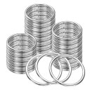 uxcell 100個 金属Oリング 1.3