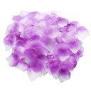 uxcell 結婚式用1000個のシルクフェイクフラワーペタル、ウェディングコンフェッティ用の人工バラの花びら、バレンタインデーのプロポーズの花びら装飾(パープ...
