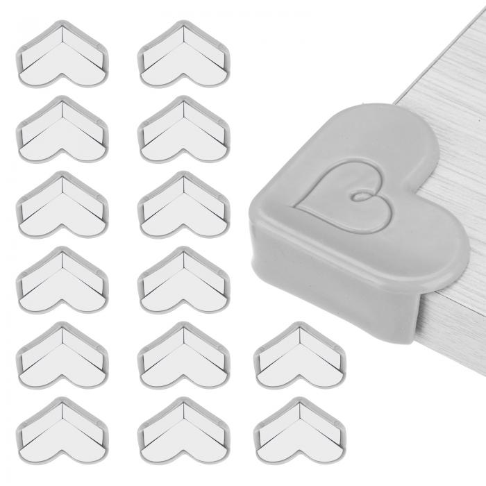 uxcell コーナープロテクター 24個 テーブルコーナープロテクター 家具 コーナーガードとエッジ 安全バ..