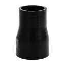 X AUTOHAUX ブラック 長さ100mm 内径63-51mm シリコンホース ストレート インテークパイプ ラジェーターホース 耐油ホース エアダクトホース 汎用 耐熱ホース シリコンチューブ 4層強化