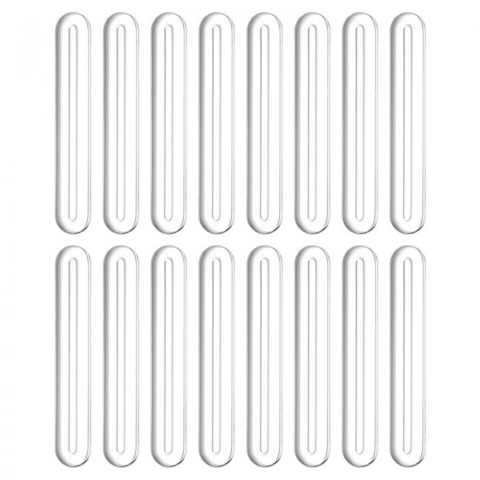 uxcell 家具用ウォールプロテクター、クリア家具バンパーシリコーンラバーウォールバンパーガードキャ..