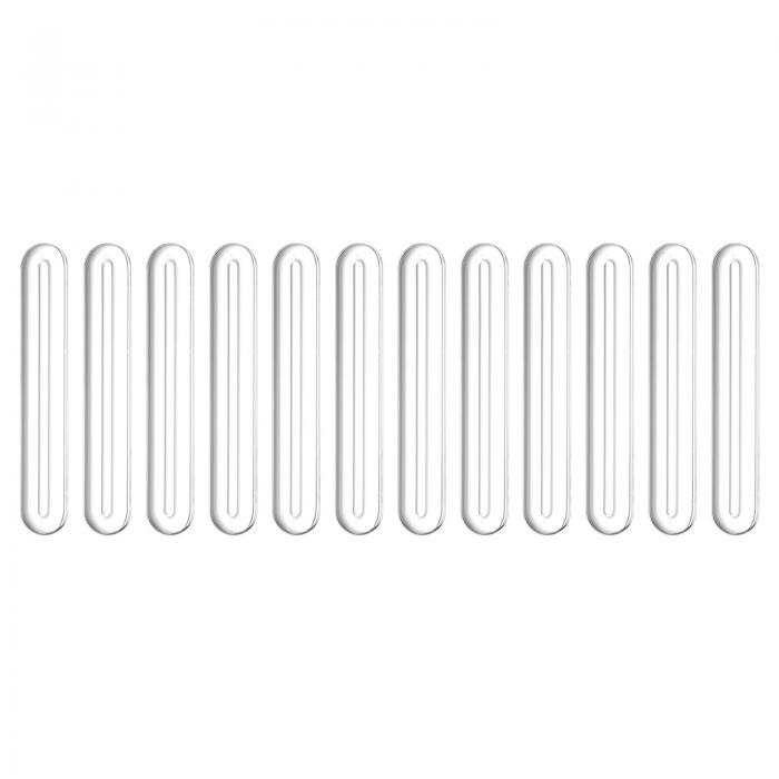 uxcell 家具用ウォールプロテクター、クリア家具バンパーシリコーンラバーウォールバンパーガードキャ..