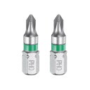 uxcell 2個 プラスドライバービット PH0 1/4