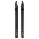 uxcell 2個のレザーラウンドホールパンチ、3 mmのホローホールパンチャーカーボン鋼サークルホールパンチングカッティングツール、ベルト/レザークラフトDI...