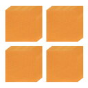 uxcell 200個の箔キャンディラッパー 6 x 6インチのチョコレートバーラッパー キャラメルキャンディの包装デコレーション用アルミ箔紙(オレンジ 細かい...