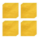 uxcell 200個の箔キャンディラッパー 6 x 6インチのチョコレートバーラッパー キャラメルキャンディの包装デコレーション用アルミ箔紙(ゴ ールド 光沢...
