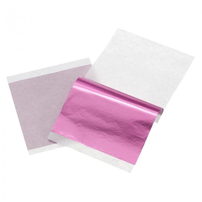 uxcell 200枚のリーフシート 3.5" x 3.5" フォイルシート ペーパーシート DIYクラフト ペイント ネイル..