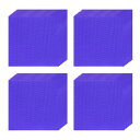 uxcell 100個の箔キャンディラッパー 6 x 6インチのチョコレートバーラッパー キャラメルキャンディの包装デコレーション用アルミ箔紙(青 細かいグリッ...