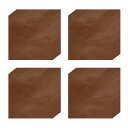uxcell 100個の箔キャンディラッパー 4 x 4インチのチョコレートバーラッパー キャラメルキャンディの包装デコレーション用のアルミ箔紙(コーヒー 光沢...