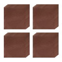 uxcell 200個の箔キャンディラッパー 6 x 6インチのチョコレートバーラッパー キャラメルキャンディの包装デコレーション用アルミ箔紙(コーヒー オレン...