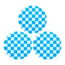 uxcell 2個のアクリルカップコースター アクリルドリンクコースターテーブルトップ保護マ ット マグカップ用 オフィ ス キッチン ブルー