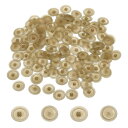 uxcell スクリューキャップ 108個12mm - プラスチック製自己攻釘用キャップカバー 直径7-8mm フラットフィリッ プススクリュー用装飾カバーホー...