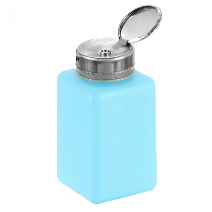 uxcell 溶剤アルコール用ディスペンサー180ml（6.1oz）ネイルポリッシュリムーバープッシュダウン液体..