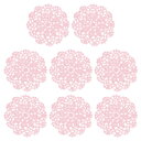 uxcell フ ァブリックコースター 8個4