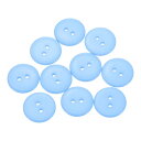 uxcell 10個 樹脂製ボタン 直径20mm(3/4