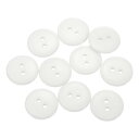 uxcell 10個 樹脂製ボタン 直径20mm(3/4