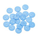 uxcell 20個 樹脂製ボタン 直径12.5mm(1/2
