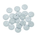 uxcell 20個 樹脂製ボタン 直径12.5mm(1/2