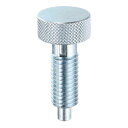 uxcell スプリングプランジャー ナイフエッジハンドル付き M10x1.5 ピン径 5mm 可撤式クイックリリースピン カーボン鋼 ロックアウトタイプ イン...