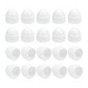 uxcell ナット保護キャップ、20個 M5x8x10mm - プラスチック製六角スクリュー保護キャップ、ドームアコーン六角ヘッドボルトカバー、防水装飾キャッ...