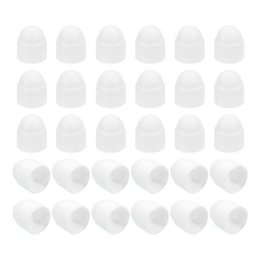 uxcell ナット保護キャップ、30個 M6x10x14mm - プラスチック製六角スクリュー保護キャップ、ドームアコーン六角ボルトカバー、防水装飾キャップ(ホワイト) uxcell ナット保護キャップ、30個 M6x10x14mm - プラスチック製六角スクリュー保護キャップ、ドームアコーン六角ボルトカバー、防水装飾キャップ(ホワイト)