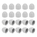 uxcell ナット保護キャップ、20個 M8x13x15mm - プラスチック製六角スクリュー保護キャップ、ドームアコーンヘックスヘッドボルトカバー、防水装飾...