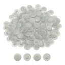 uxcell スクリューキャップカバー、108個17mm - プラスチック製セルフロックナットスクリューキャップ、フィリッ プスカムフィッティングナット用スクリ...