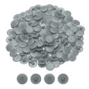uxcell スクリューキャップカバー、108個17mm - プラスチック製セルフロックナットスクリューキャップ、フィリッ プスカムフィッティングナット用スクリ...
