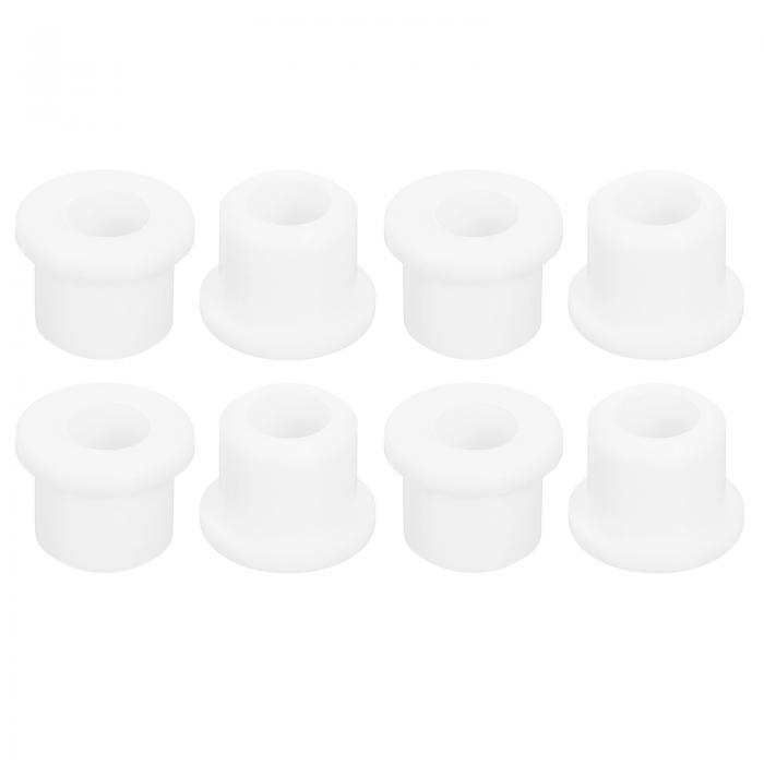 uxcell 8個 ゴムグロメット 1/2