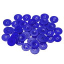 uxcell 50個 40L ボタン 1